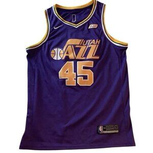 Nike Swingman Jersey Utah Jazz Mitchell #45 Purple 5 For the Fight 54
